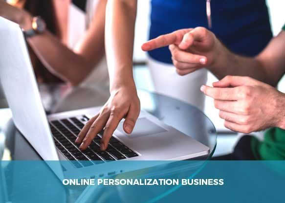 online personalisation business